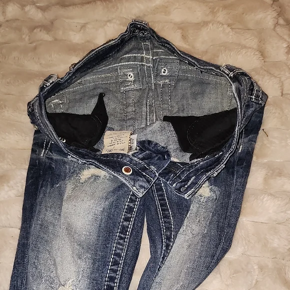 Miss Me Distressed Denim Jeans - Picture 6 of 6